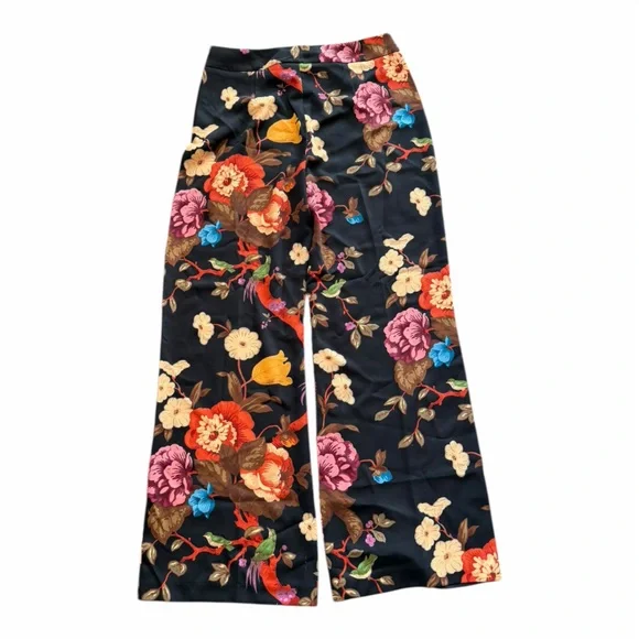 Tuckernuck Baroque Floral Erin Pants Women’s Size Large NEW - Picture 3 of 11